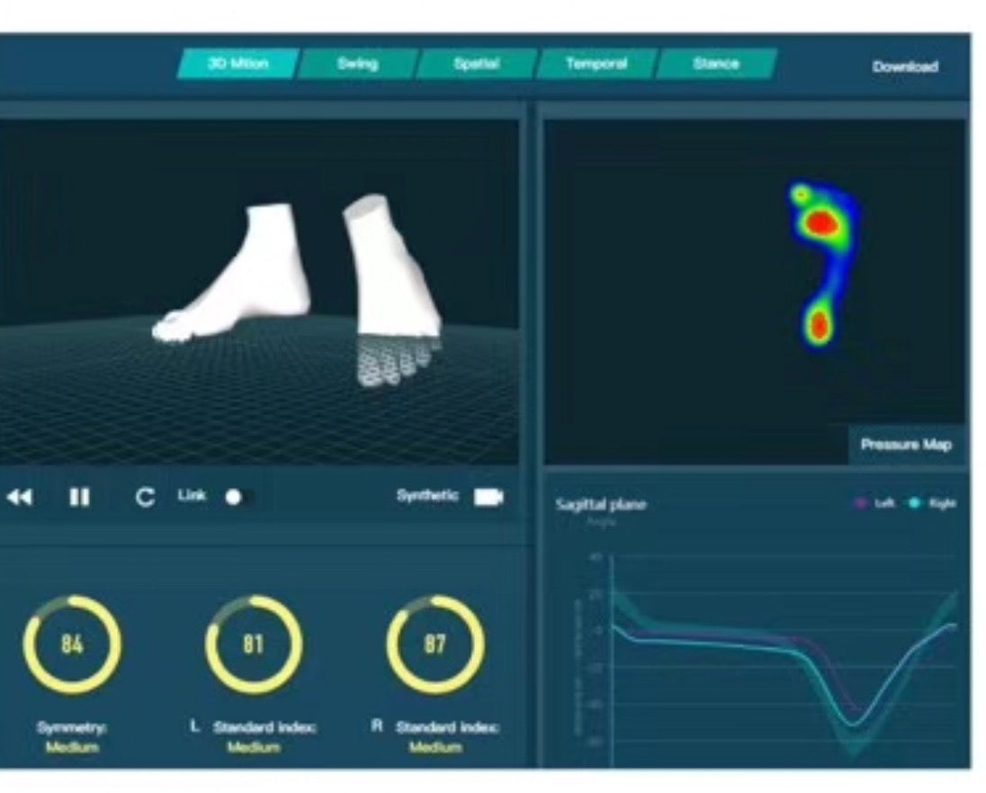 SK8INSOLL® A.I. 歩行姿勢測定オーダーメイドインソール